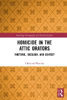 Book Cover for Homicide in the Attic Orators by Christine Plastow