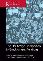 Book Cover for The Routledge Companion to Employment Relations by Adrian Wilkinson