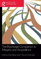 Book Cover for The Routledge Companion to Mergers and Acquisitions by Annette Risberg