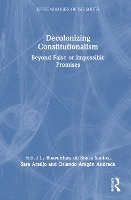 Book Cover for Decolonizing Constitutionalism by Boaventura de Sousa Santos