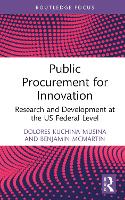 Book Cover for Public Procurement for Innovation by Dolores KuchinaMusina, Benjamin McMartin