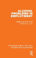 Book Cover for Alcohol Problems in Employment by Brian D Hore