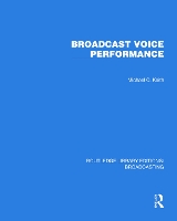 Book Cover for Broadcast Voice Performance by Michael C Boston College, USA Keith