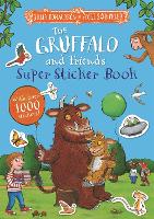 Book Cover for The Gruffalo and Friends Super Sticker Book by Julia Donaldson
