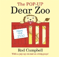 Book Cover for The Pop-Up Dear Zoo by Rod Campbell