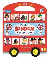 Book Cover for My First London Sticker Book by Marion Billet