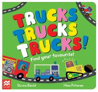 Book Cover for Trucks Trucks Trucks! by Donna David