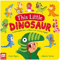 Book Cover for This Little Dinosaur by Coral Byers