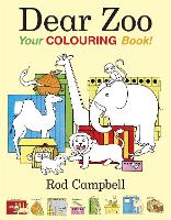 Book Cover for Dear Zoo: Your Colouring Book by Rod Campbell