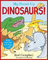 Book Cover for My Stand-Up Dinosaurs by Rod Campbell