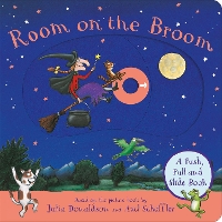 Book Cover for Room on the Broom: A Push, Pull and Slide Book by Julia Donaldson
