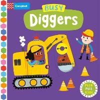 Book Cover for Busy Diggers by Campbell Books