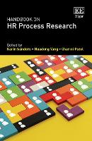 Book Cover for Handbook on HR Process Research by Karin Sanders