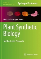 Book Cover for Plant Synthetic Biology by Matias D. Zurbriggen