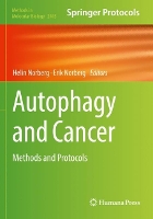 Book Cover for Autophagy and Cancer by Helin Norberg