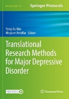 Book Cover for Translational Research Methods for Major Depressive Disorder by Yong-Ku Kim