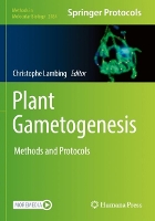 Book Cover for Plant Gametogenesis by Christophe Lambing