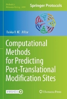 Book Cover for Computational Methods for Predicting Post-Translational Modification Sites by Dukka B. KC