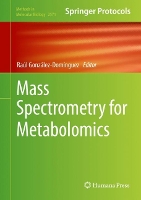 Book Cover for Mass Spectrometry for Metabolomics by Raúl González-Domínguez