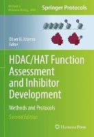 Book Cover for HDAC/HAT Function Assessment and Inhibitor Development by Oliver H. Krämer