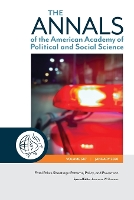Book Cover for The ANNALS of the American Academy of Political and Social Science by Lawrence W Sherman