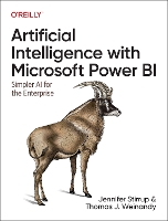 Book Cover for Artificial Intelligence with Microsoft Power Bi by Jen Stirrup, Thomas J Weinandy