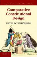 Book Cover for Comparative Constitutional Design by Tom Ginsburg