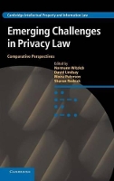 Book Cover for Emerging Challenges in Privacy Law by Normann Monash University, Victoria Witzleb