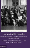 Book Cover for Contractual Knowledge by Grégoire Mallard