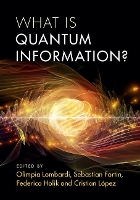 Book Cover for What is Quantum Information? by Olimpia Lombardi