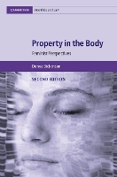 Book Cover for Property in the Body by Donna (Birkbeck College, University of London) Dickenson