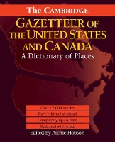 Book Cover for The Cambridge Gazetteer of the USA and Canada by Archie Hobson