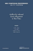 Book Cover for Artificially Induced Grain Alignment in Thin Films: Volume 1150 by Vladimir Los Alamos National Laboratory Matias