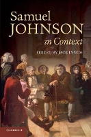 Book Cover for Samuel Johnson in Context by Jack (Rutgers University, New Jersey) Lynch