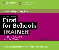 Book Cover for First for Schools Trainer Audio CDs (3) by Sue Elliott, Felicity ODell, Helen Tiliouine