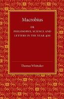 Book Cover for Macrobius by Thomas Whittaker