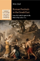 Book Cover for Roman Festivals in the Greek East by Fritz Ohio State University Graf