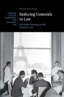 Book Cover for Reducing Genocide to Law by Payam McGill University, Montréal Akhavan