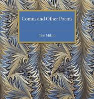 Book Cover for Comus and Other Poems by John Milton