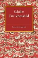 Book Cover for Schiller by Baroness Seydewitz