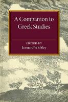 Book Cover for A Companion to Greek Studies by Leonard Whibley