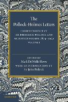 Book Cover for The Pollock–Holmes Letters: Volume 1 by Mark DeWolfe Howe