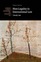 Book Cover for Non-Legality in International Law by Fleur University of Sydney Johns