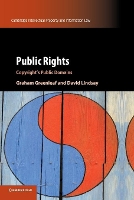 Book Cover for Public Rights by Graham University of New South Wales, Sydney Greenleaf, David University of Technology Sydney Lindsay