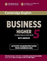 Book Cover for Cambridge English Business 5 Higher Student's Book with Answers by Cambridge ESOL