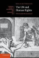 Book Cover for The UN and Human Rights by Guglielmo Kings College London Verdirame
