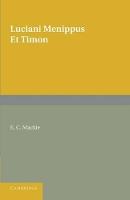 Book Cover for Menippus et Timon by Lucian