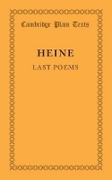 Book Cover for Last Poems by Heinrich Heine