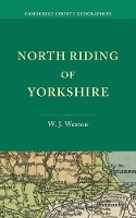 Book Cover for North Riding of Yorkshire by W J Weston
