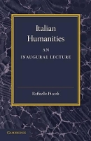 Book Cover for Italian Humanities by Raffaello Piccoli